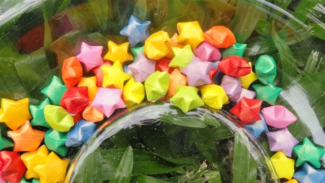 medio cielo estrellado