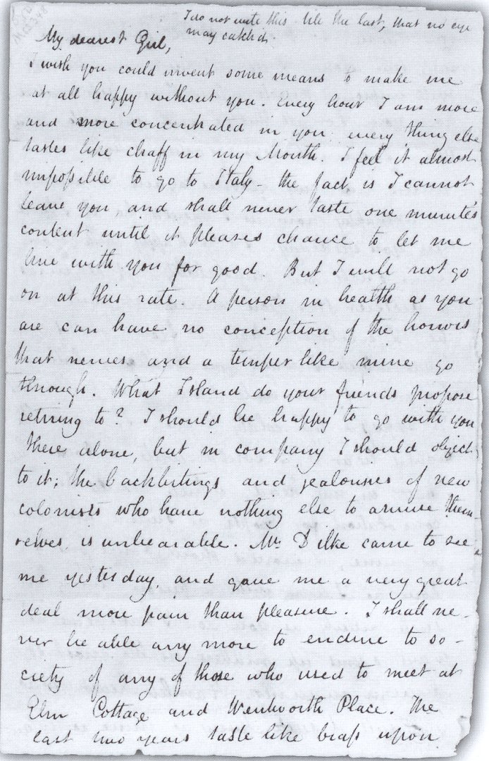 John Keats a Fanny Brawne