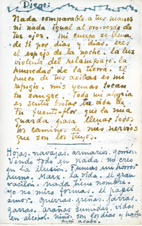 nada comparable a tus manos