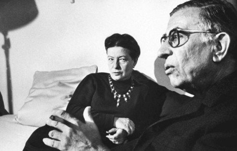 Jean-Paul Sartre y Simone de Beauvoir 3