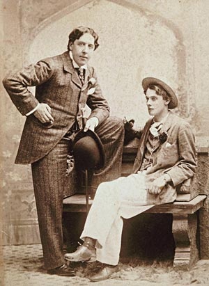Lord Alfred Douglas And Oscar Wilde 2