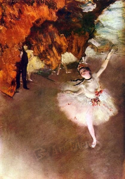 Prima Ballerina Degas-