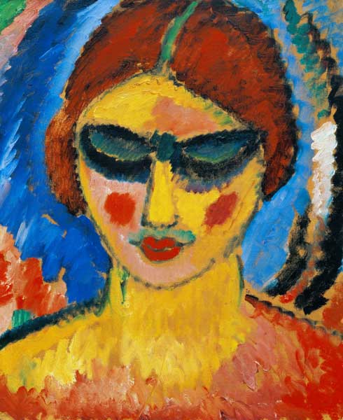 Alexej_von_Jawlensky-Maedchen-mit-niedergeschlagenen-Augen