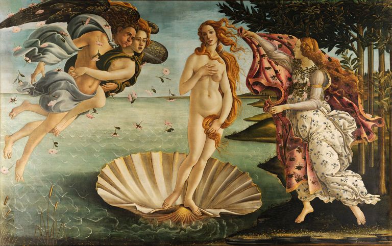el nacimiento de venus