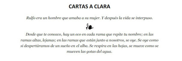 .cartas de amor de Juan Rulfo a Clara Aparicio – Mariposadel67