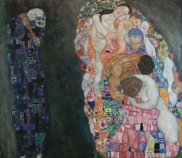 Muerte y vida- Gustav Klimt, 1908-1910