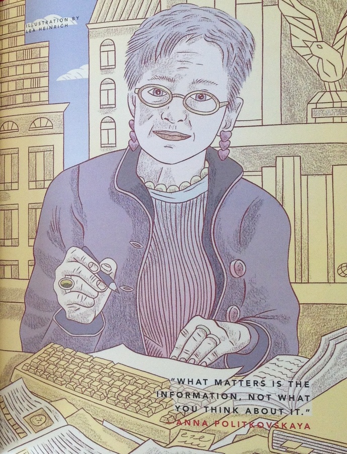 anna politkovskaya by lea heinrich