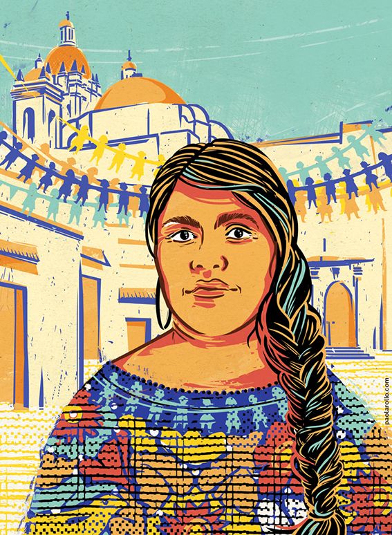 Eufrosina Cruz (Illustration by ©Paola Rollo)