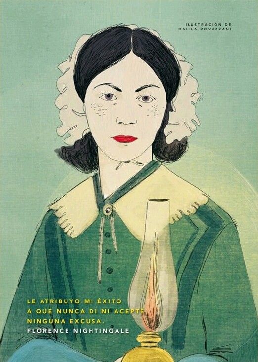 florence nightingale illustration by dalila rovazzani