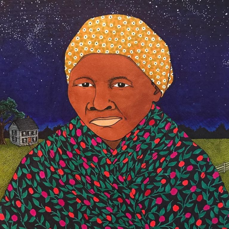 Harriet Tubman Illustration by Sally Nixon