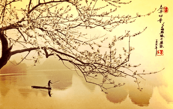 hombre-en-barca-simbolizando-un-haiku-