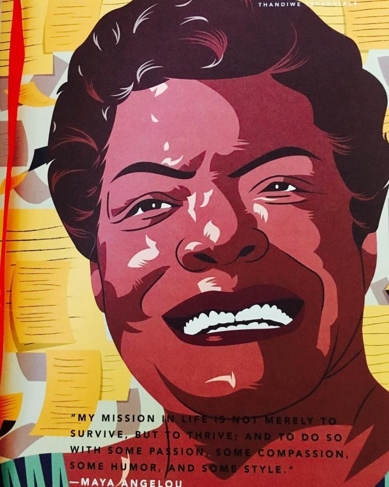 Maya Angelou (Illustration by Thandiwe Tshabalala.jpg