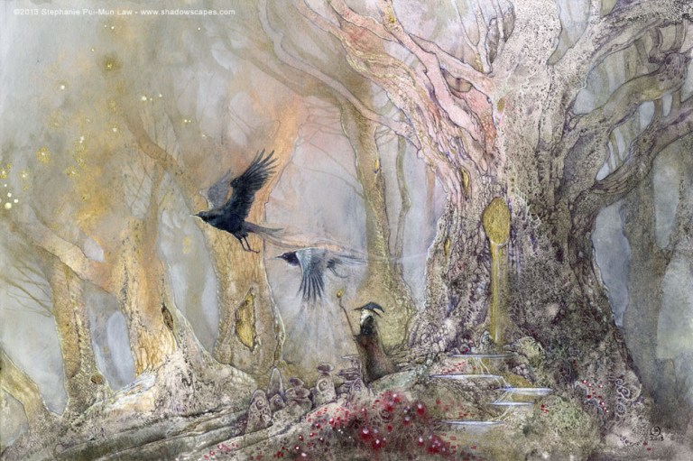 Fairytales & Mythology  Raven God.jpg