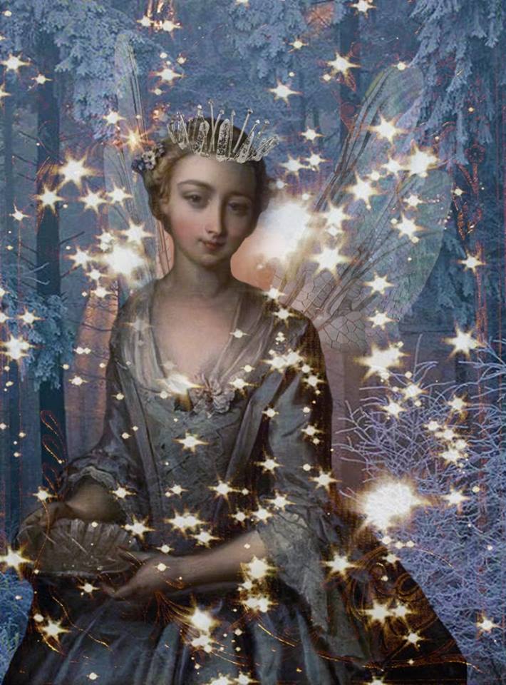 Autumn Winter Fairies - Ice Fairy - by Romany Soup Art.jpg