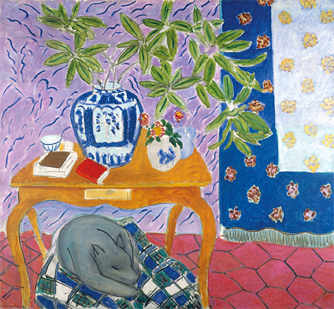 Interior con perro, de Henri Matisse
