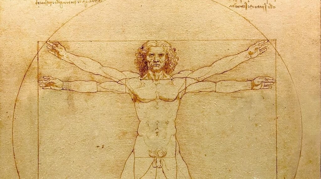 Hombre de Vitruvio de Leonardo da Vinci